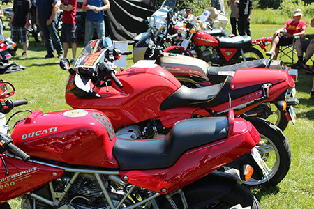 Photo of motorcycles