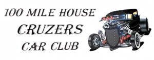 100 Mile House Cruzer Car Club Logo